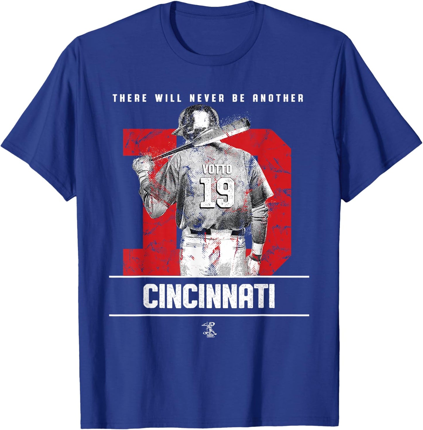 Joey Votto - There Will Never Be Another - Apparel T-Shirt - T-Shirt | Royal