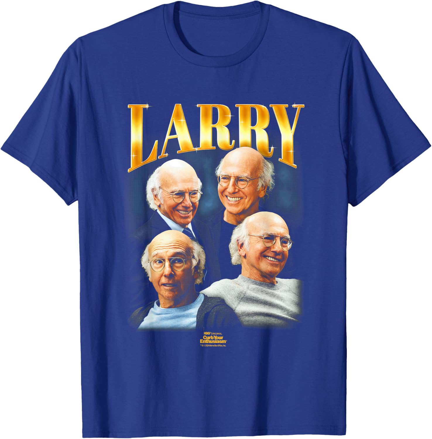 Curb Your Enthusiasm Larry's 90's Heartthrob T-Shirt - T-Shirt | Royal