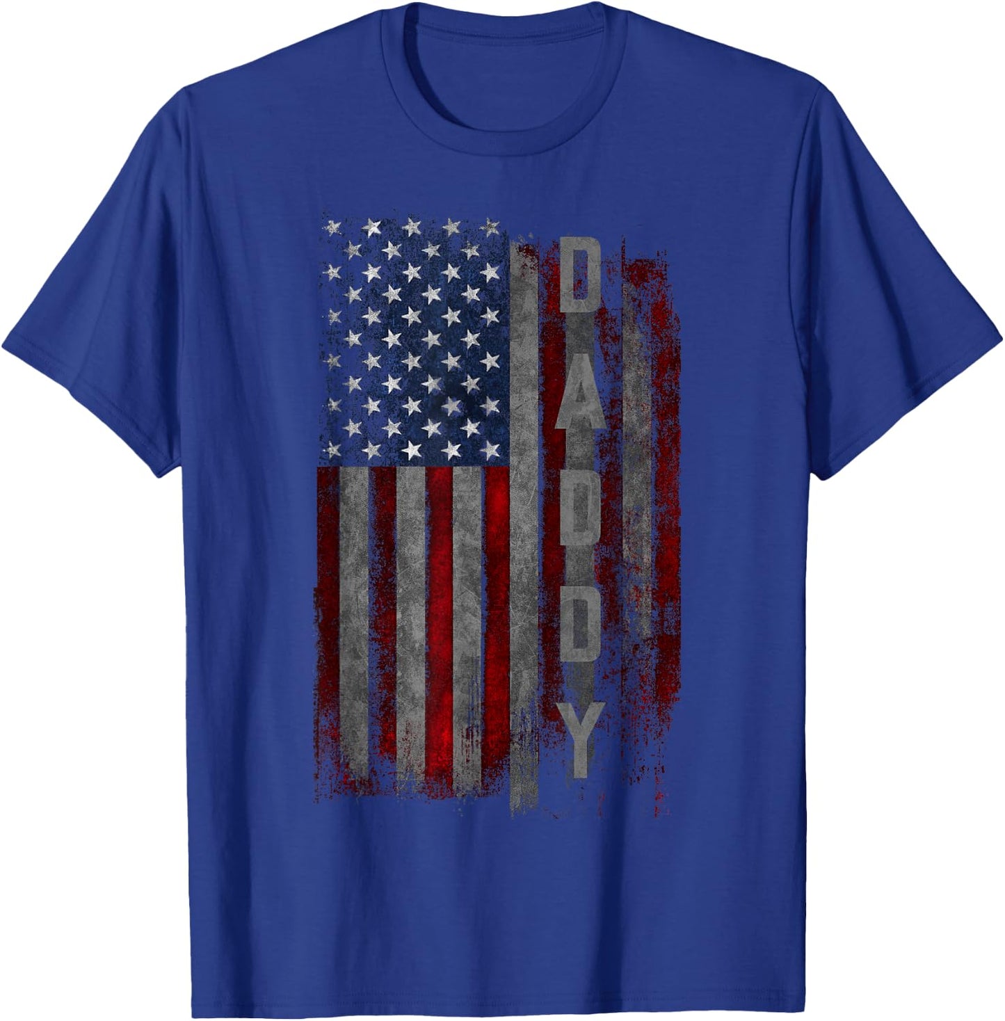 DADDY American Flag T-Shirt - T-Shirt | Royal