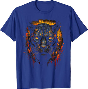 Panther with beautiful eyes black panthers T-Shirt - T-Shirt | Royal