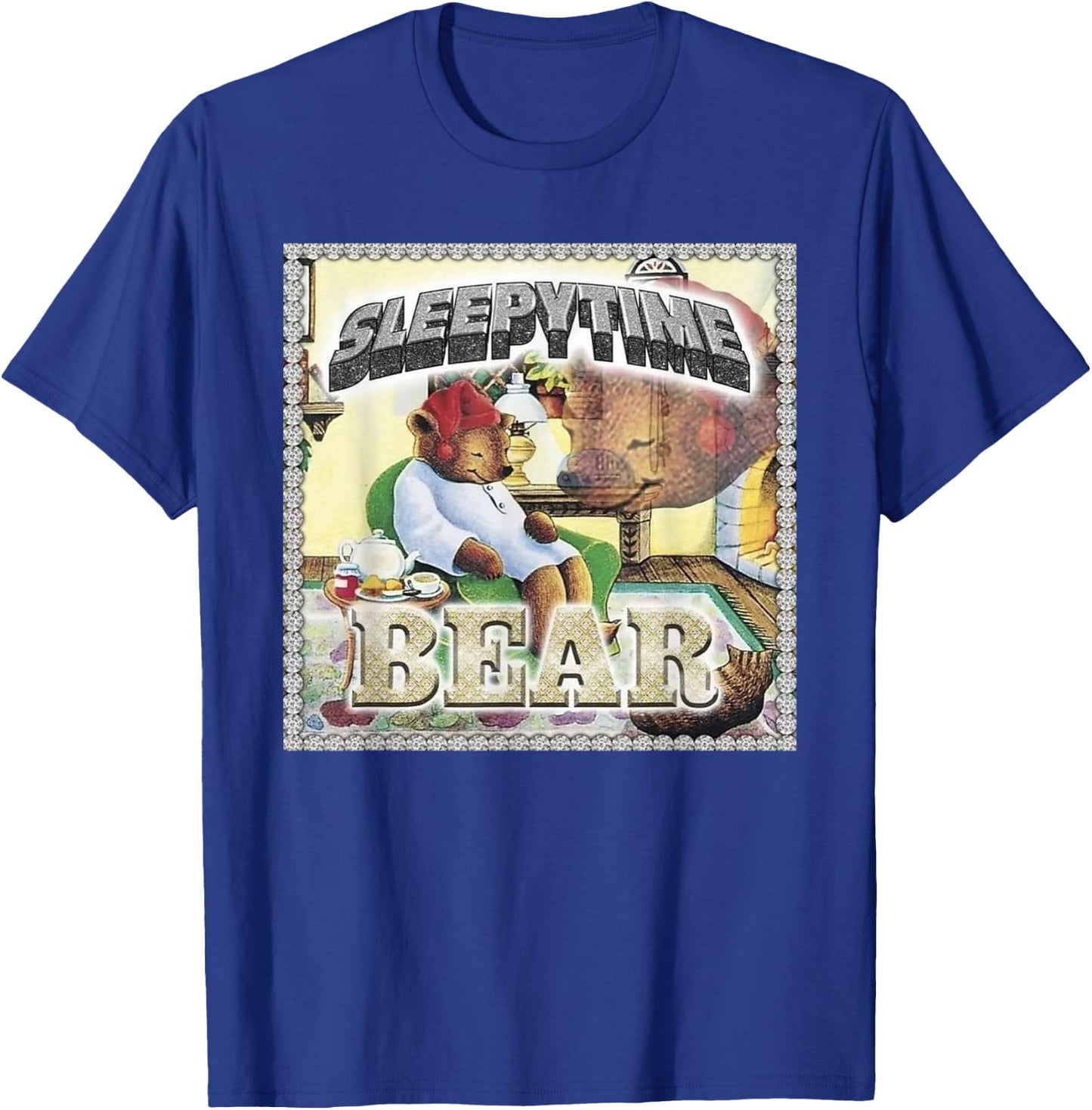 Sleepytime Bear Shirt Sleepytime Bear T-Shirt - T-Shirt | Royal