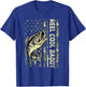 Reel Cool Daddy Fisherman Camouflage Father's Day T-Shirt - T-Shirt | Royal