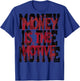 Hip Hop Urban Y2K Retro Vintage Edgy Back Print Streetwear T-Shirt - T-Shirt | Royal