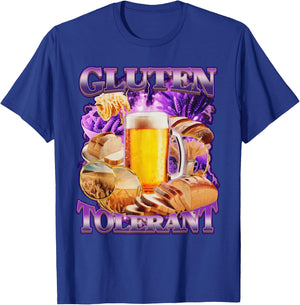 Gluten Tolerant Funny Ketosis Keto Diet Bread Beer Noodles T-Shirt - T-Shirt | Royal