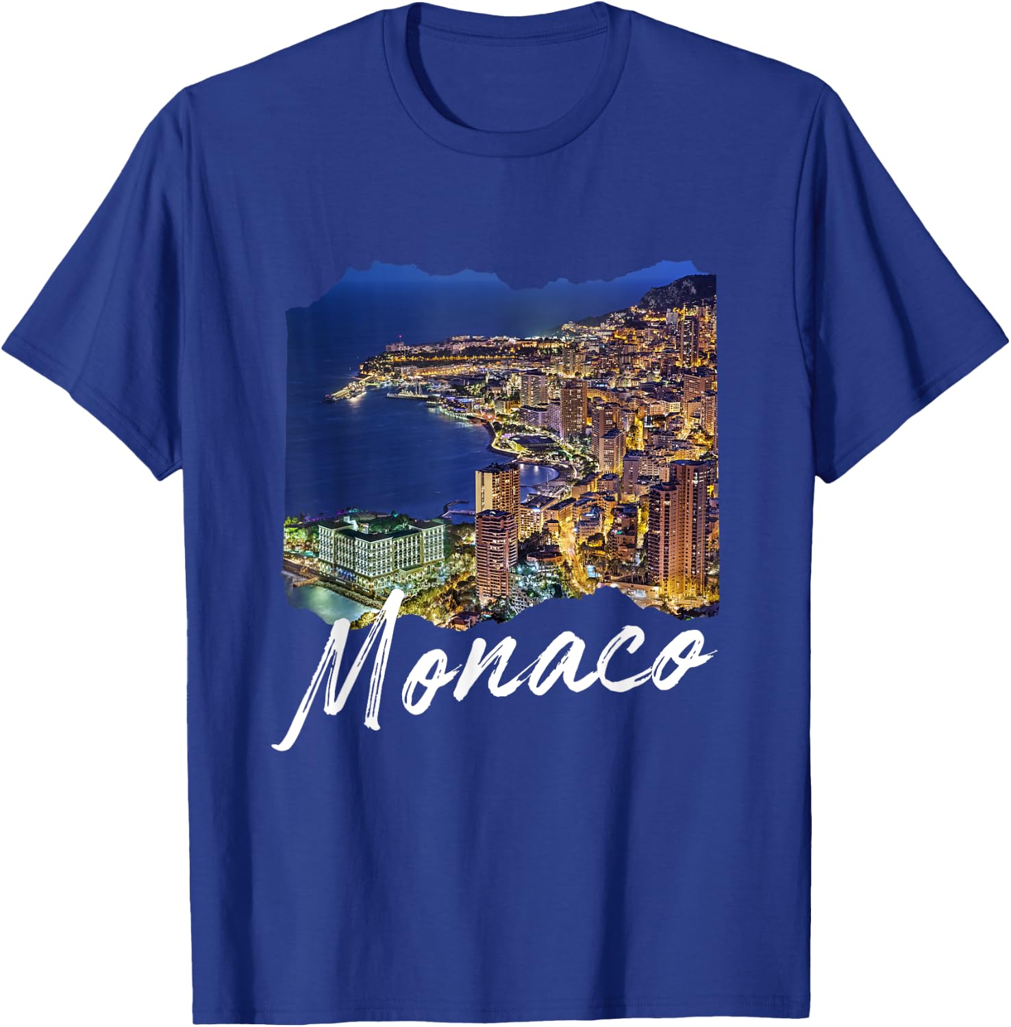 Monaco At Night / Monaco T-Shirt - T-Shirt | Royal