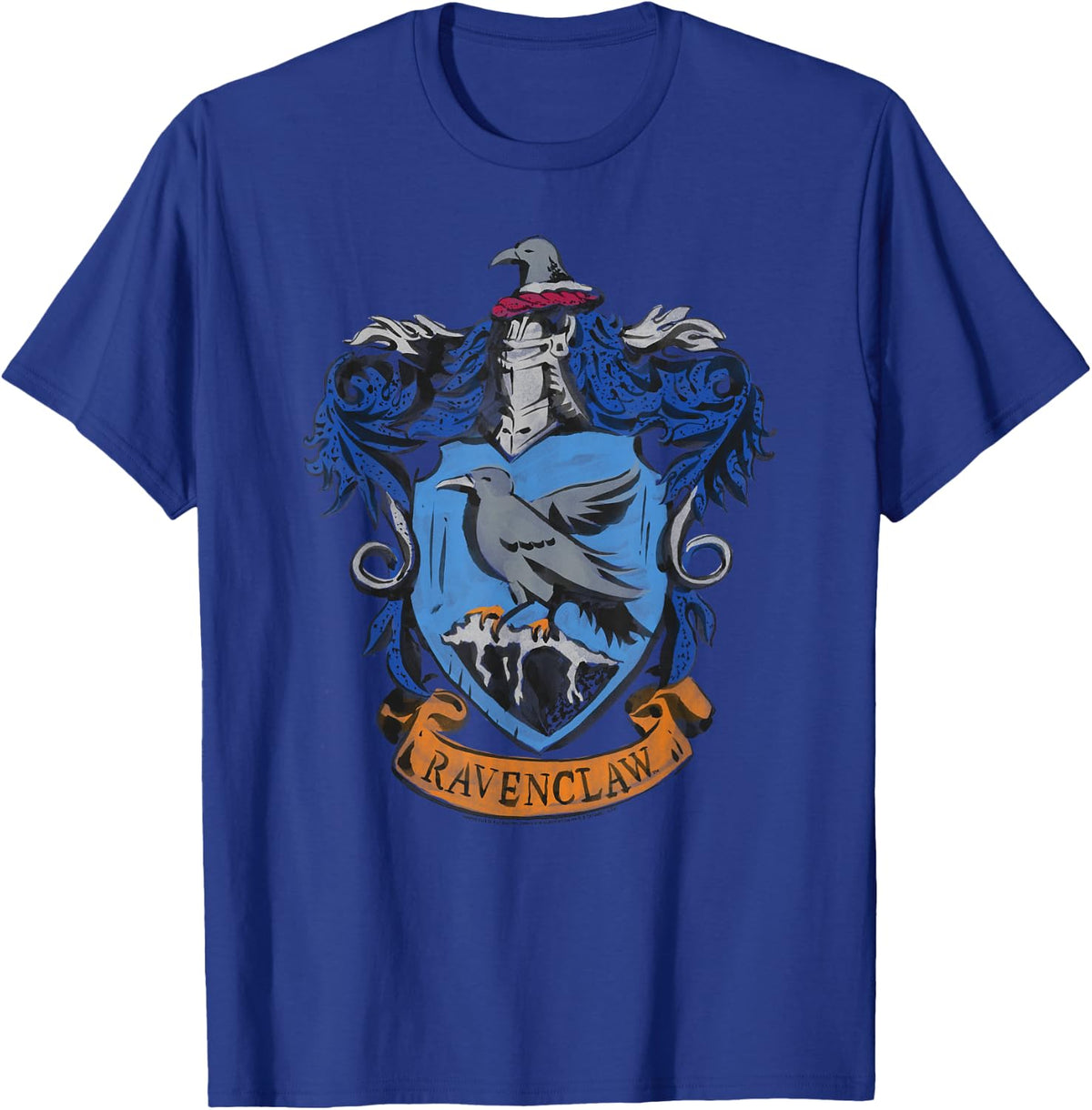 Harry Potter Drawn Ravenclaw Crest T-Shirt - T-Shirt | Royal