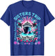 Sister Cruise Fun Matching BFF Sisters Trip Cruise T-Shirt - T-Shirt | Royal