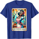 The Unhinged Mama Tarot Card Tired Mom Knife Kitchen Women T-Shirt - T-Shirt | Royal