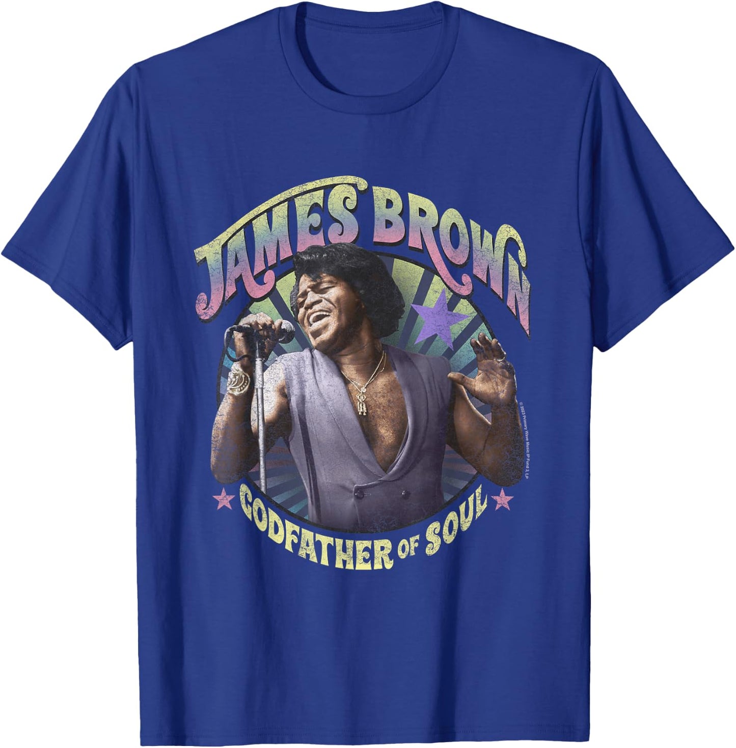 James Brown Godfather of Soul T-Shirt - T-Shirt | Royal