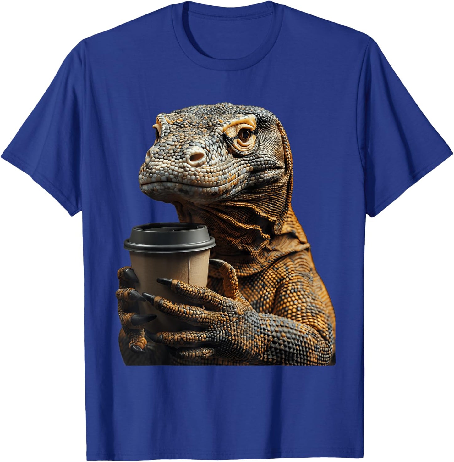 Komodo Dragon Coffee T-Shirt - T-Shirt | Royal