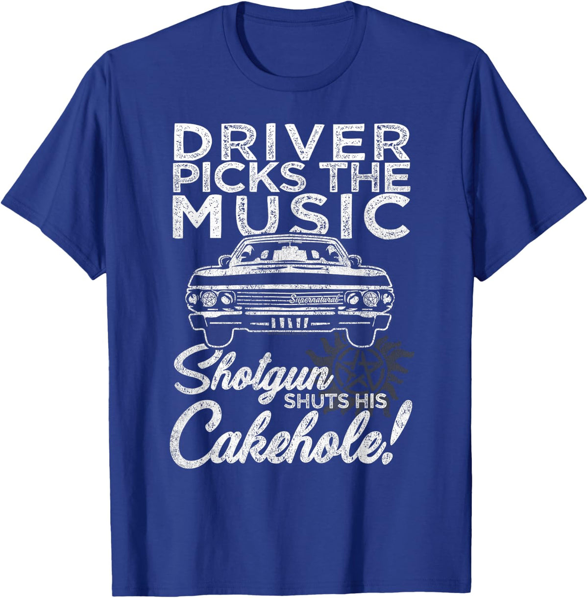 Supernatural Driver Picks Music T-Shirt - T-Shirt | Royal
