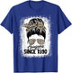 32 Years Old Awesome Since 1990 Leopard 32th Birthday T-Shirt - T-Shirt | Royal