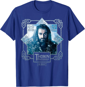 The Hobbit - Thorin Oakenshield : -Adults, Black, Small T-Shirt - T-Shirt | Royal