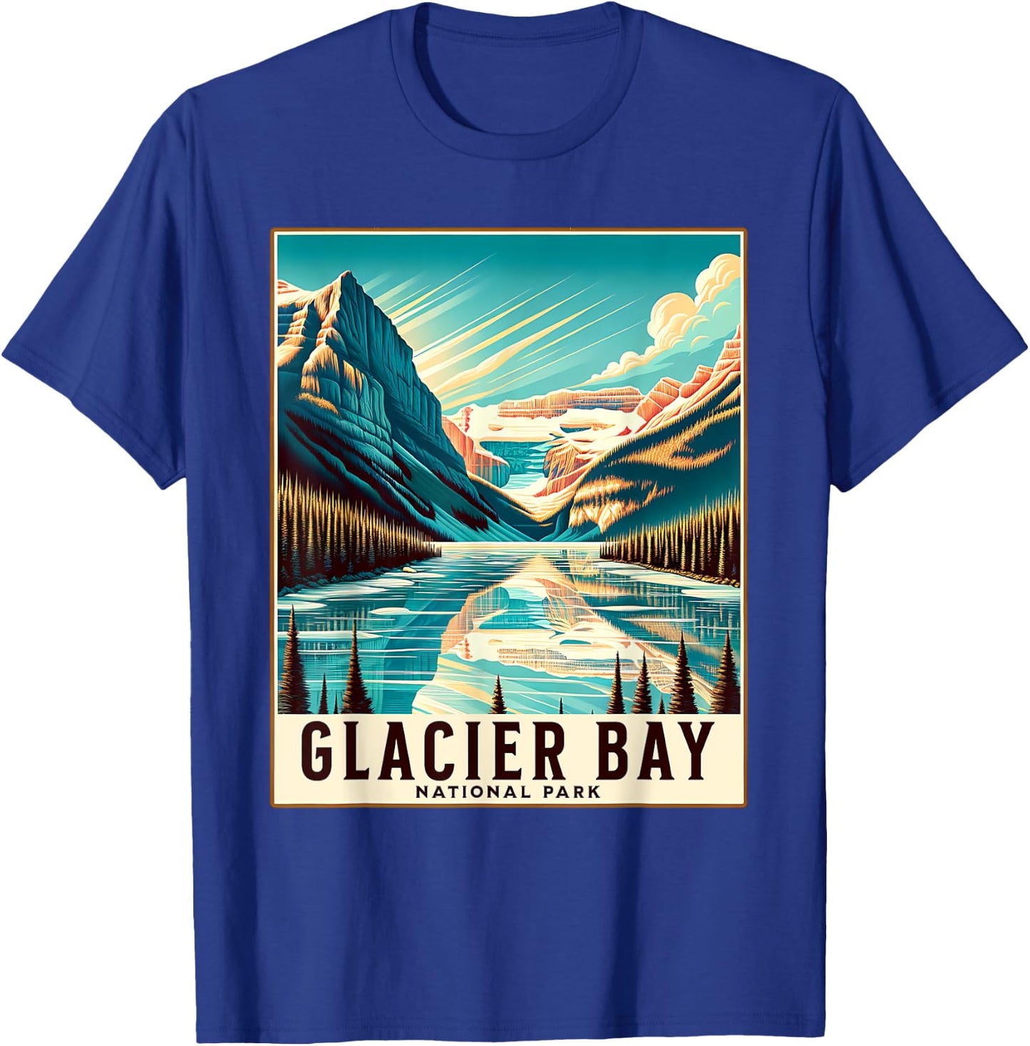 Glacier Bay National Park T-Shirt - T-Shirt | Royal