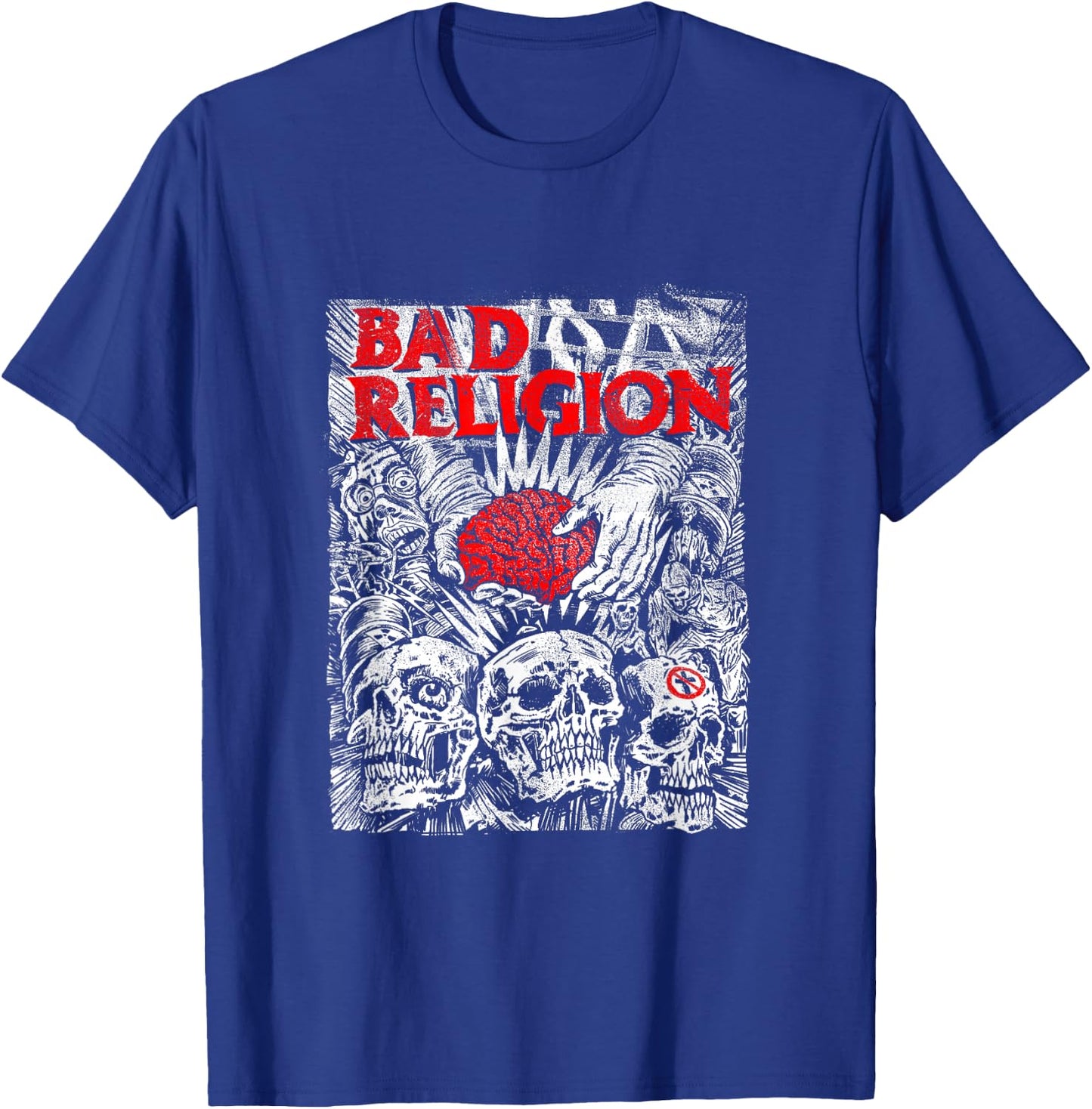 Bad Religion - Official Merchandise - Brain Surgery T-Shirt - T-Shirt | Royal