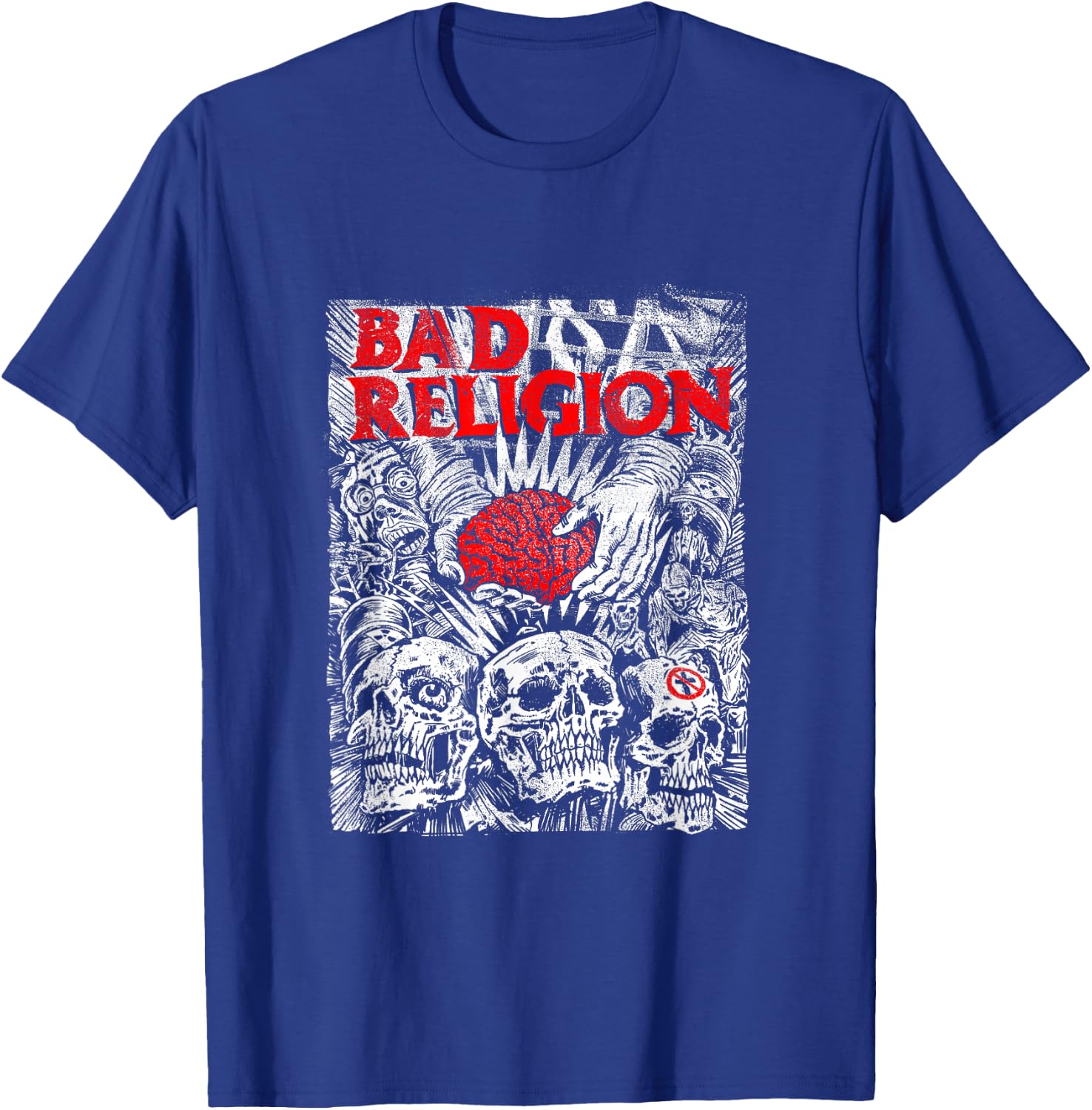 Bad Religion - Official Merchandise - Brain Surgery T-Shirt - T-Shirt | Royal