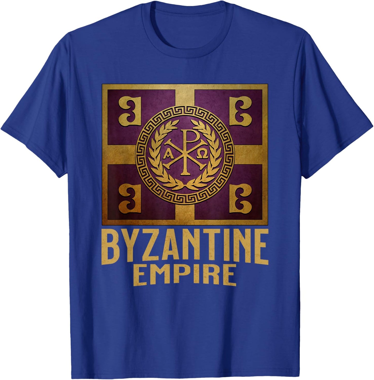 Byzantine Empire Flag Constantinople and Byzantium T-Shirt - T-Shirt | Royal