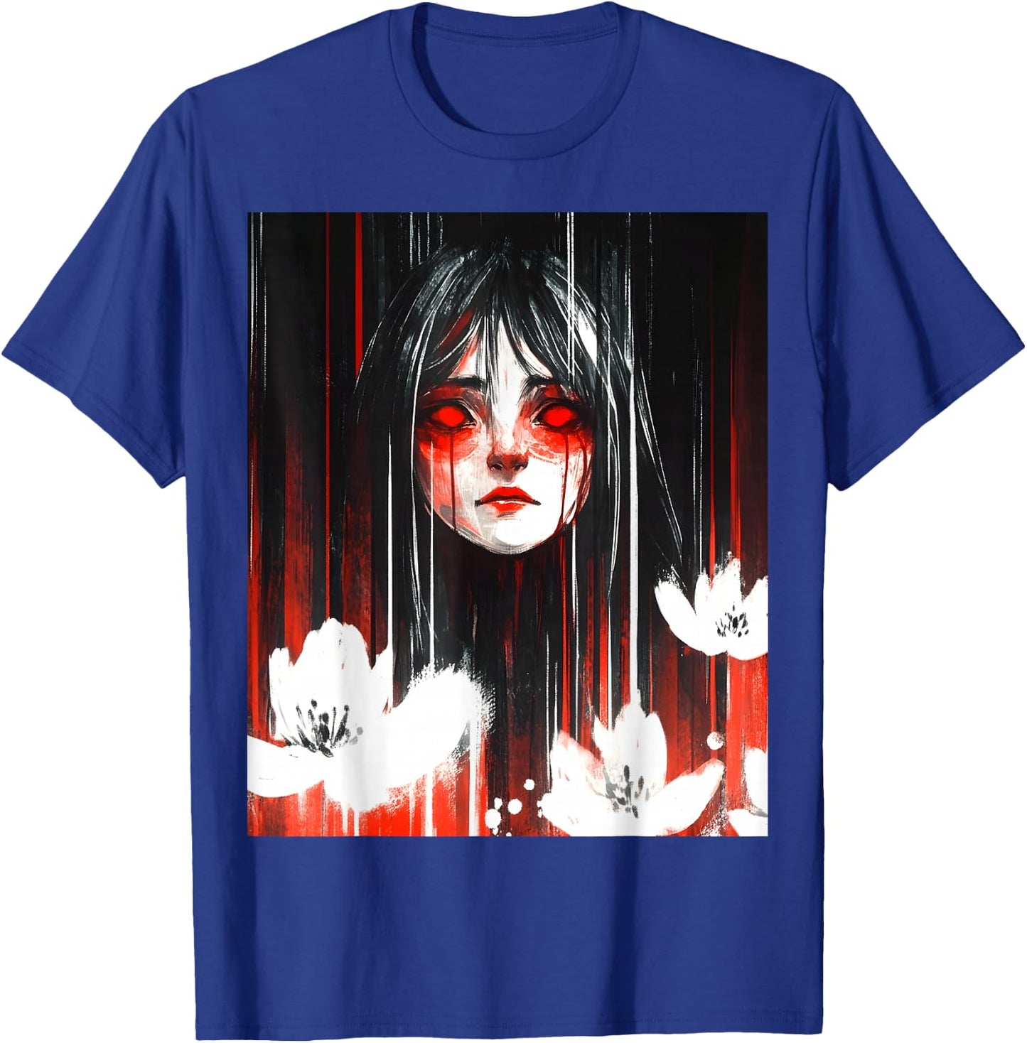 Japan Horror Anime Manga Japanese Creepy Kawaii Goth T-Shirt - T-Shirt | Royal