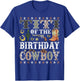 Titi Of The Birthday Cowboy Rodeo Titi T-Shirt - T-Shirt | Royal