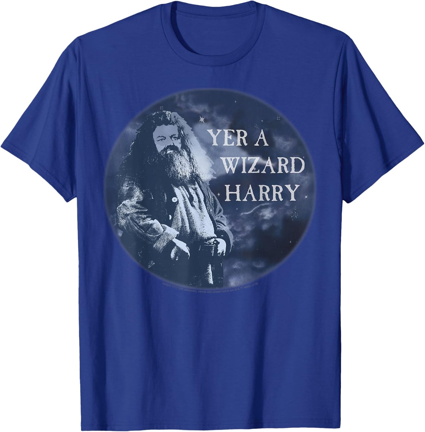 Harry Potter Hagrid Yer A Wizard Harry Portrait T-Shirt - T-Shirt | Royal