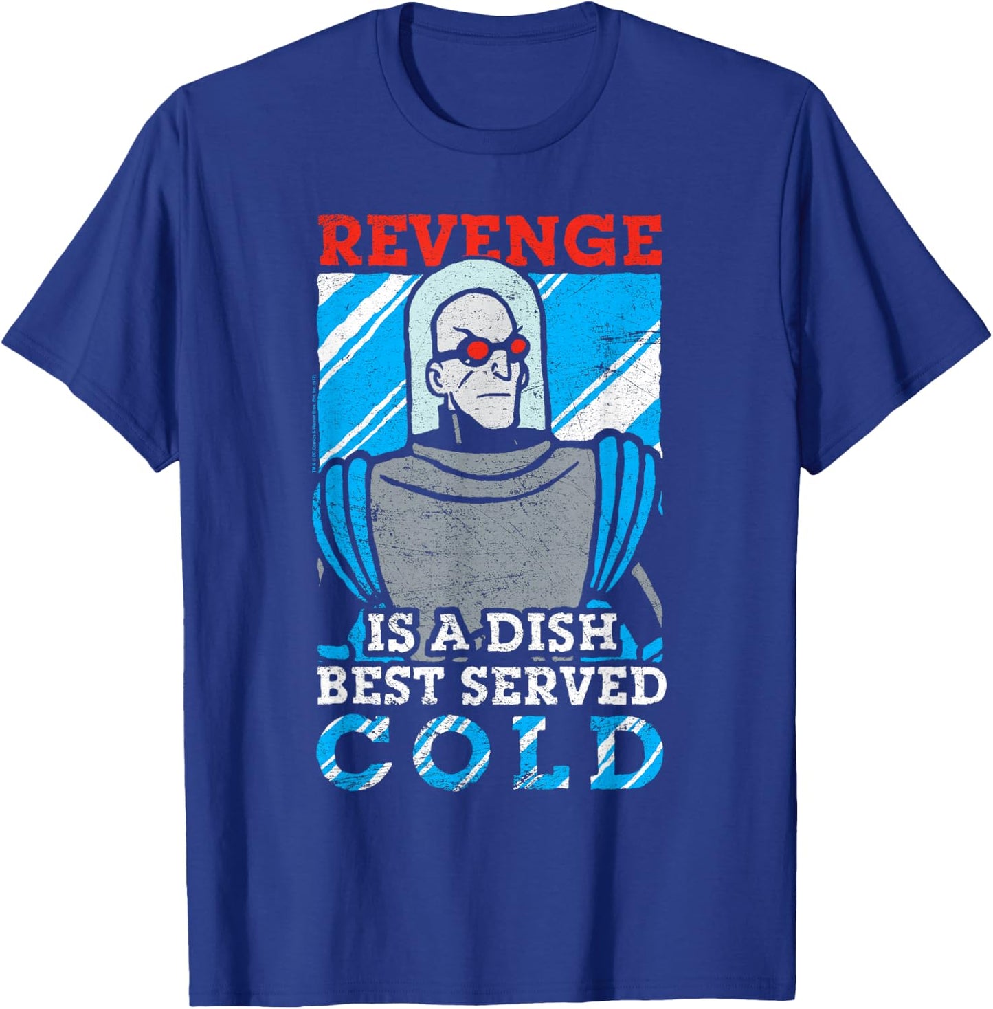 Batman: The Animated Series Mr. Freeze Served Cold T-Shirt - T-Shirt | Royal