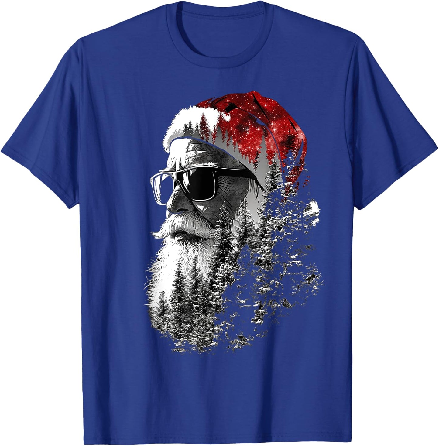Santa Claus Christmas Motif X-Mas Sunglasses Santa Claus T-Shirt - T-Shirt | Royal
