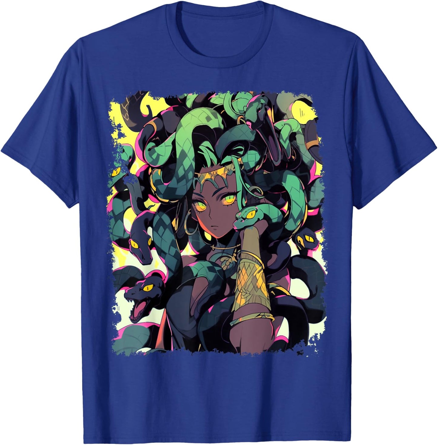 Medusa Graphic T-Shirt - T-Shirt | Royal