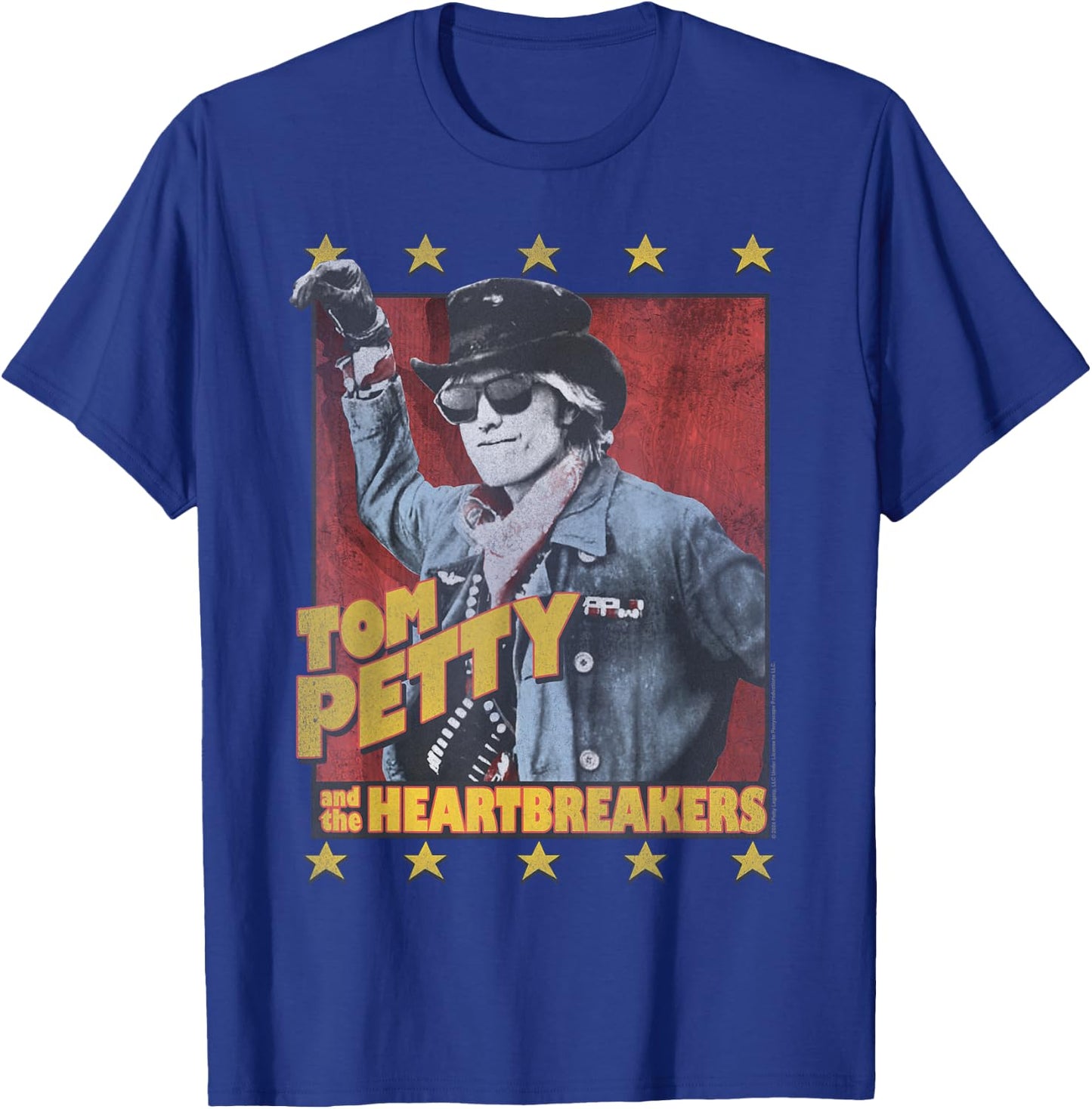 Tom Petty Change of Heart T-Shirt - T-Shirt | Royal