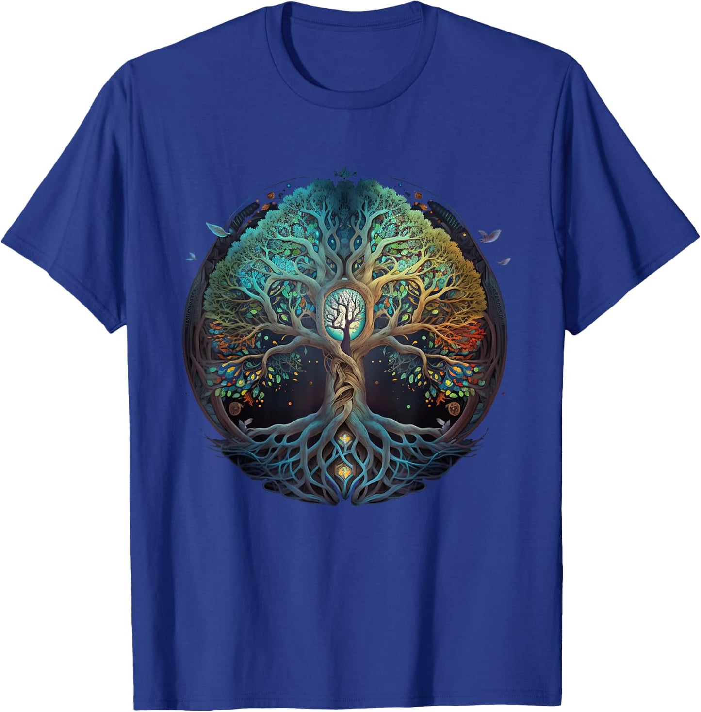 Tree Of Life Gift The Tree Of Life Meditation T-Shirt - T-Shirt | Royal