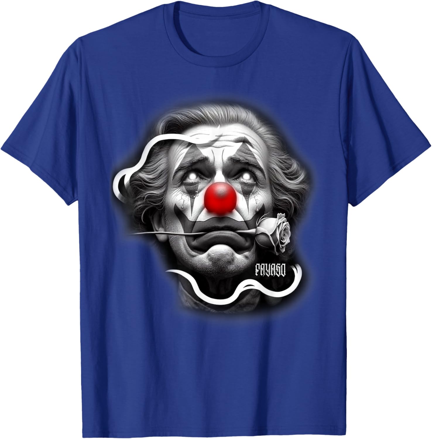Sad Clown Payaso x Rose Chicano T-Shirt - T-Shirt | Royal