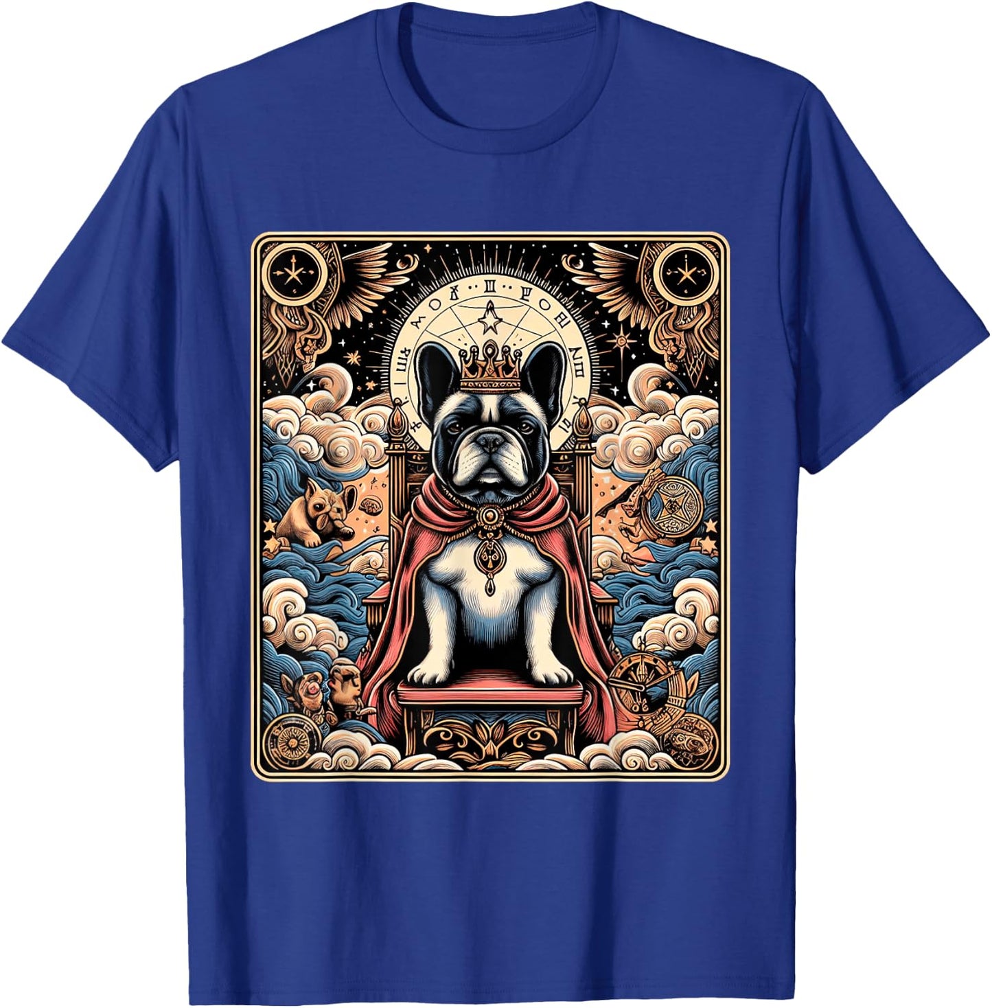 French Bulldog tarot card Women T-Shirt - T-Shirt | Royal