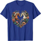 Horse Love Heart Equestrian Horse Rider Lovers T-Shirt - T-Shirt | Royal