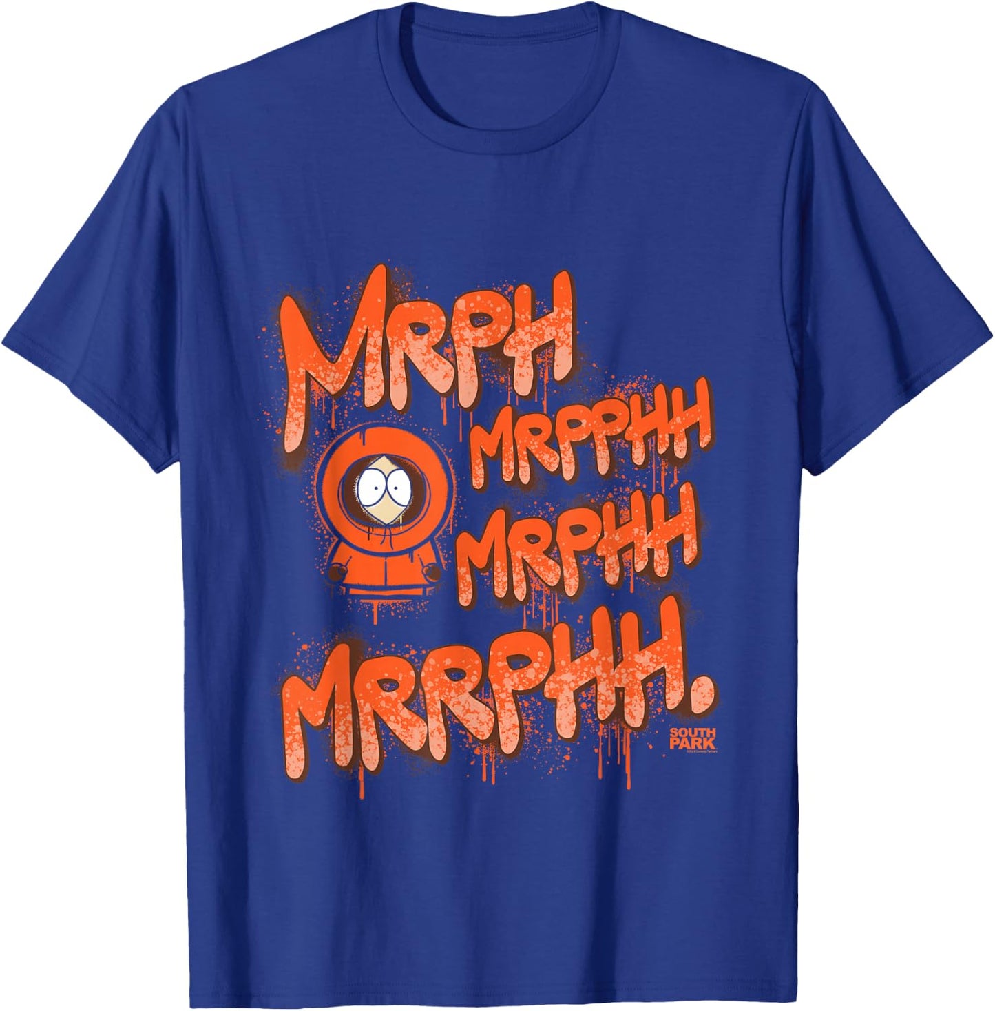 South Park Kenny Mrph, Mrpphh Graffiti T-Shirt - T-Shirt | Royal