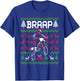 Christmas Motorcycle Motocross Braap Dirt Bike T-Shirt - T-Shirt | Royal