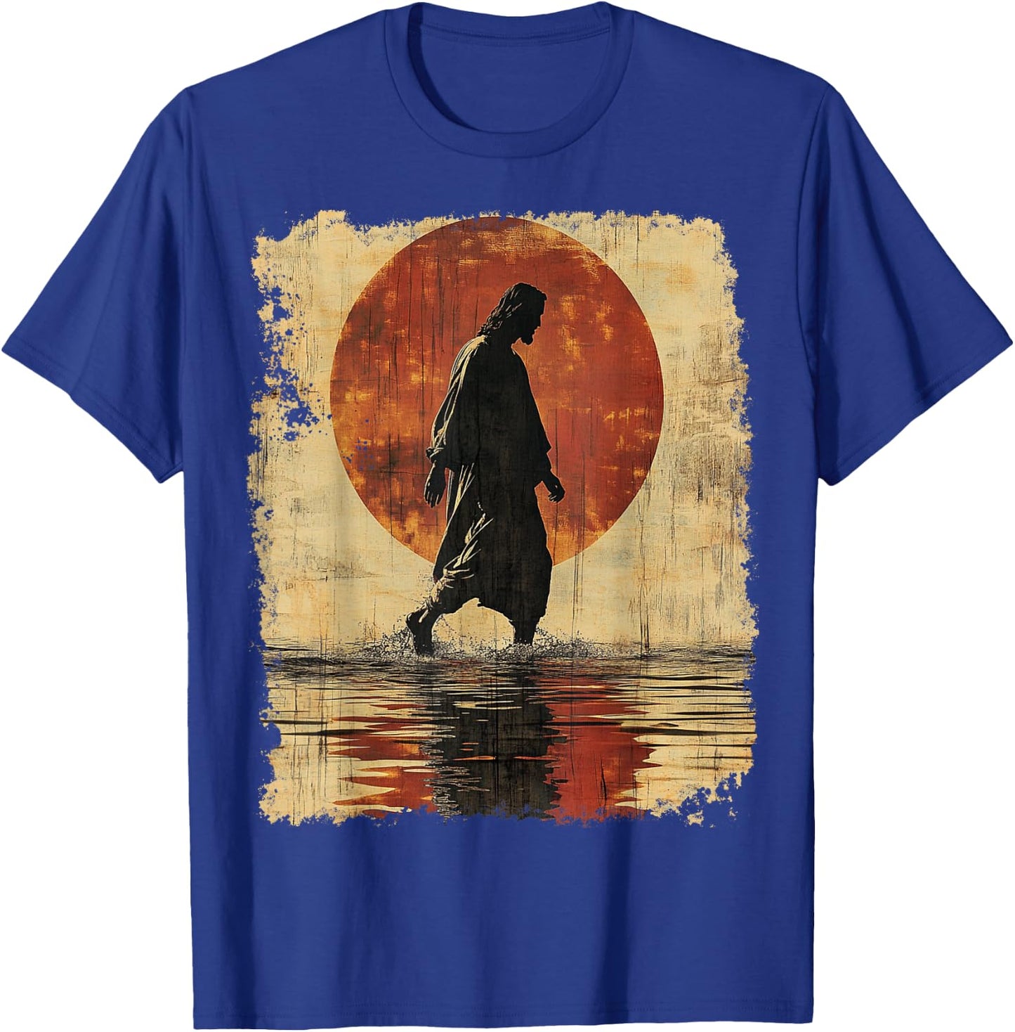 Vintage Jesus Christ Clothing T-Shirt - T-Shirt | Royal