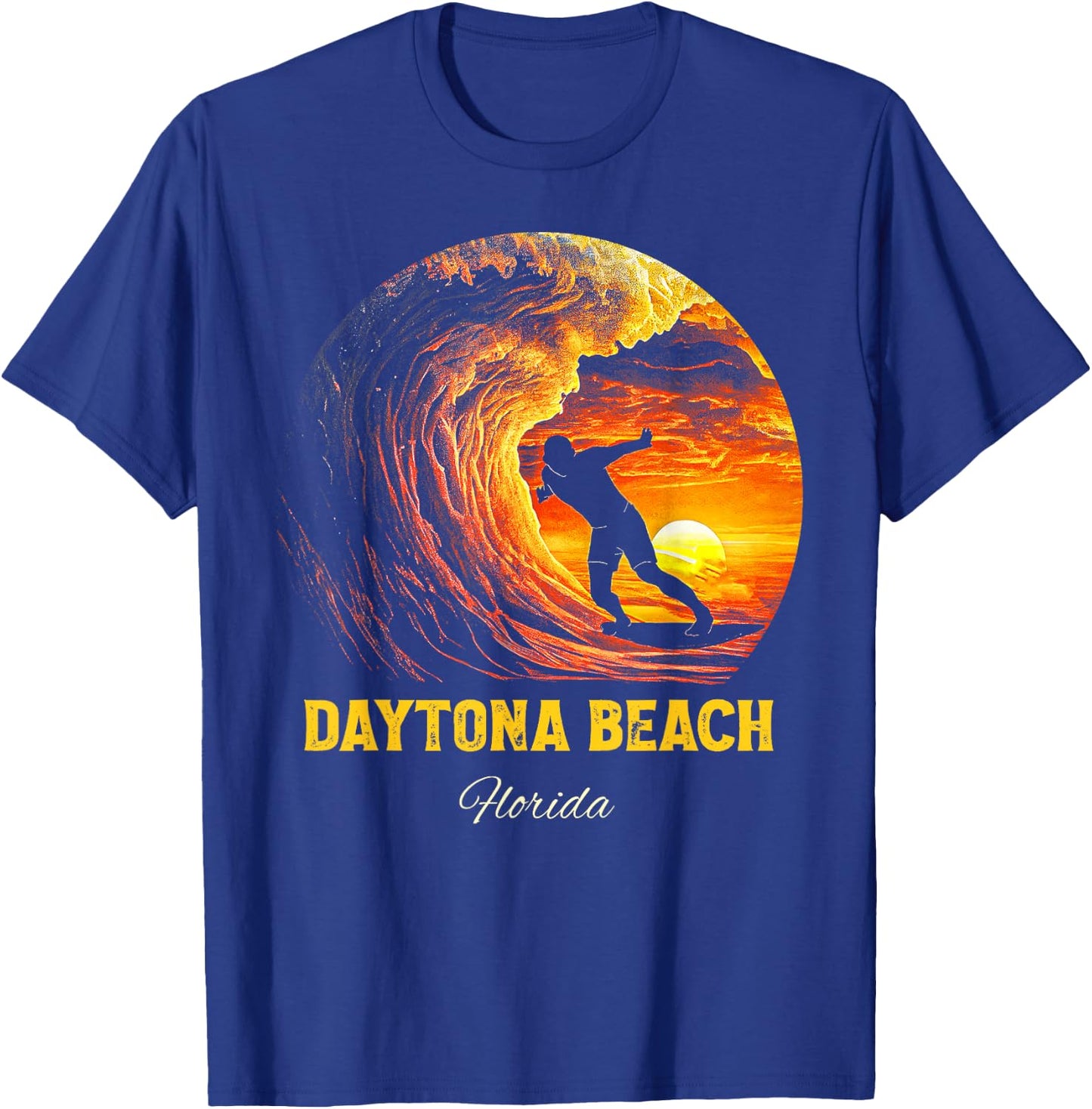 Daytona Beach Florida T-Shirt - T-Shirt | Royal