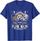 Puppy Heavy Metal Band - Funny Cute Puppy Dog Breed Lover Men Women Kids T-Shirt - T-Shirt | Royal