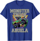 Monster Truck Abuela Monster Truck Are My Jam Truck Lovers T-Shirt - T-Shirt | Royal