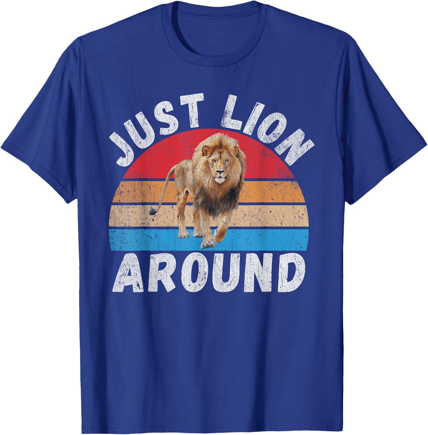Just Lion around Lion T-Shirt - T-Shirt | Royal