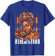 Creole Day, Here For The Food, Jounen Kweyol, Madras Women's T-Shirt - T-Shirt | Royal
