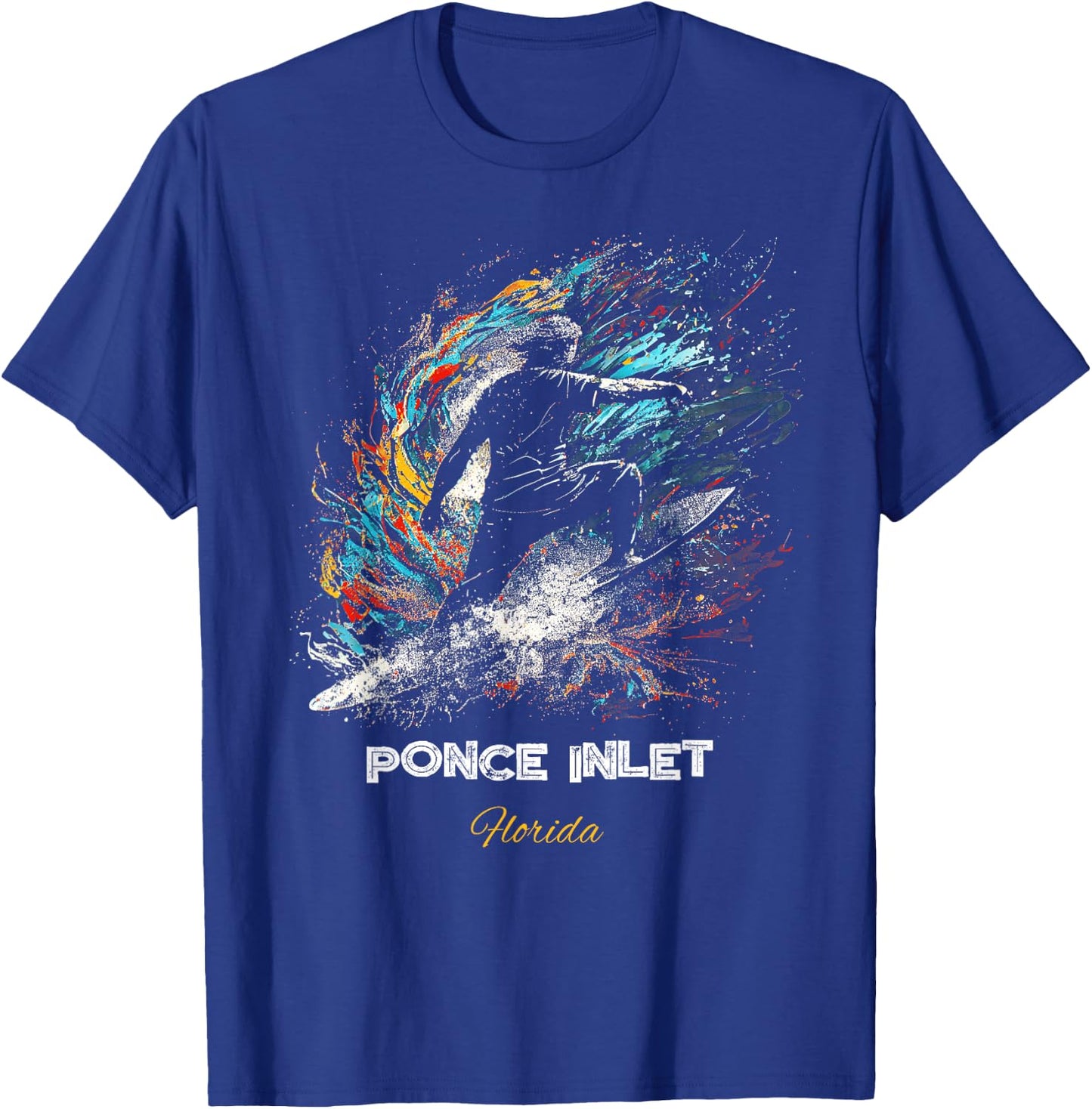 Ponce Inlet Florida T-Shirt - T-Shirt | Royal
