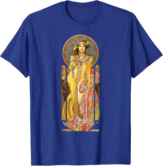 Art Nouveau Vintage Art deco T-Shirt - T-Shirt | Royal