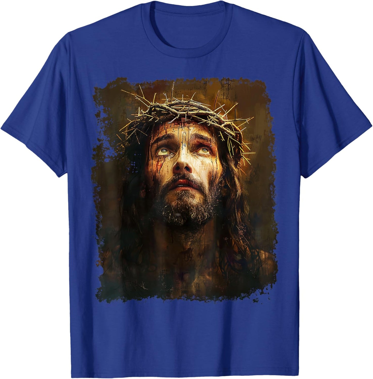 Lord Jesus Christ T-Shirt - T-Shirt | Royal