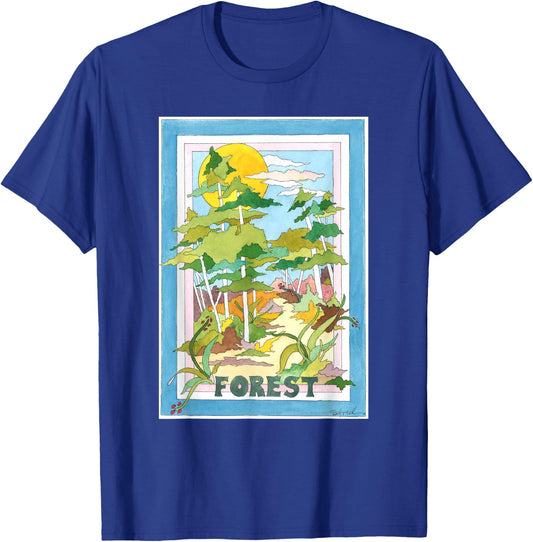 Forest T-Shirt - T-Shirt | Royal