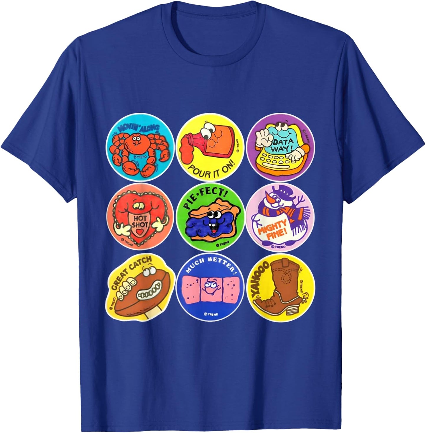 Scratch And Sniff Sticker Ice Cream, Scooper Dooper! Vintage T-Shirt - T-Shirt | Royal