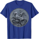 Saint George Dragon Crusades Soldier Saint Catholic Martyr T-Shirt - T-Shirt | Royal