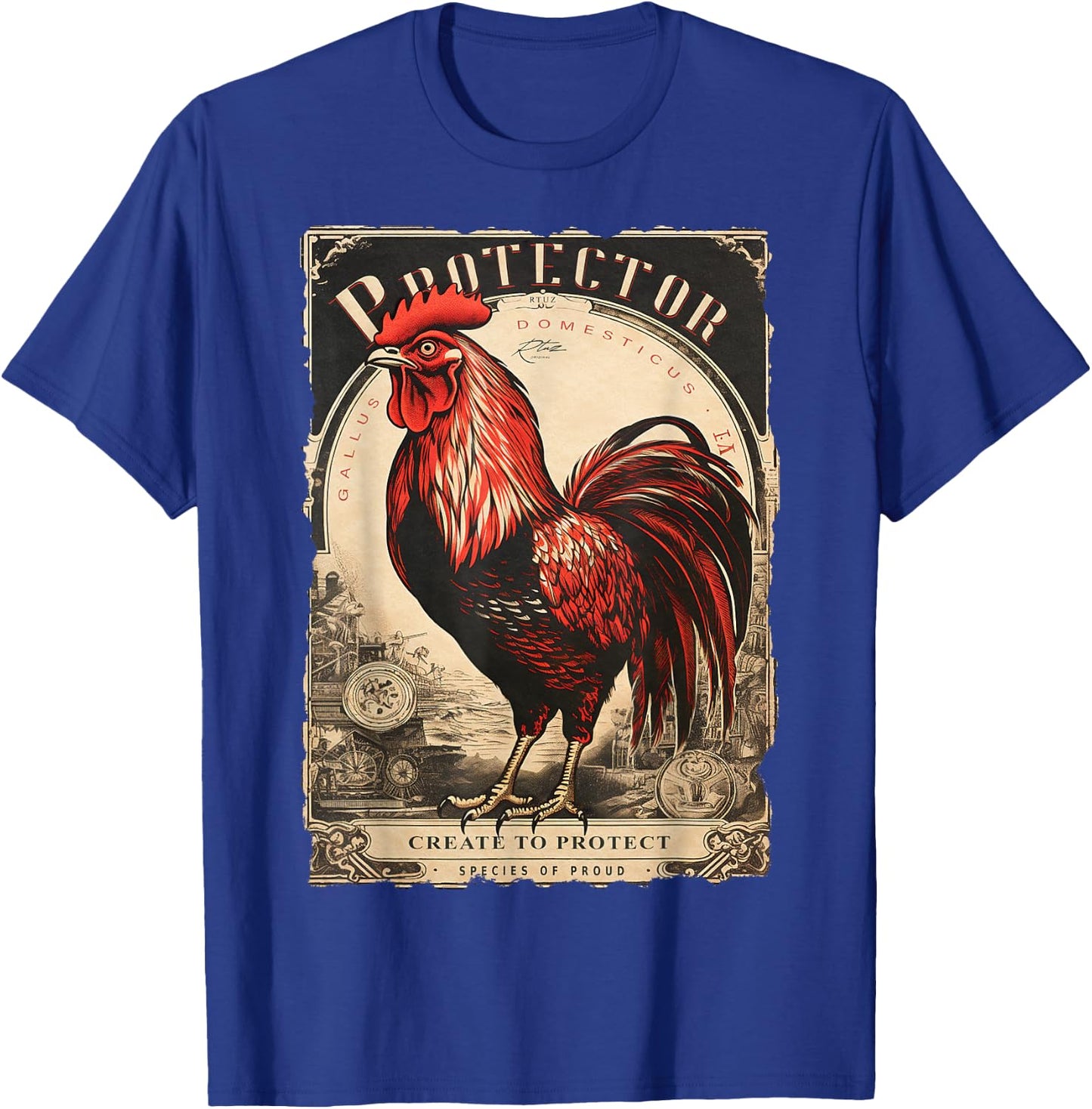 Aesthetic Clothes Retro Vintage Streetwear Fashion Women Men T-Shirt - T-Shirt | Royal