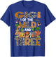 Gigi Of The Wild Three Zoo Birthday Safari Jungle T-Shirt - T-Shirt | Royal