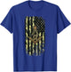 Masonic Camo American Flag - Freemason T-Shirt - T-Shirt | Royal