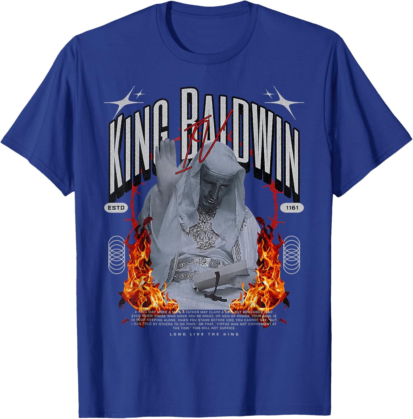 King Baldwin IV T-Shirt - T-Shirt | Royal